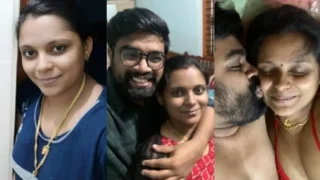 Tamil Mallu Young Couple Kissing & Blowjob Sex Video