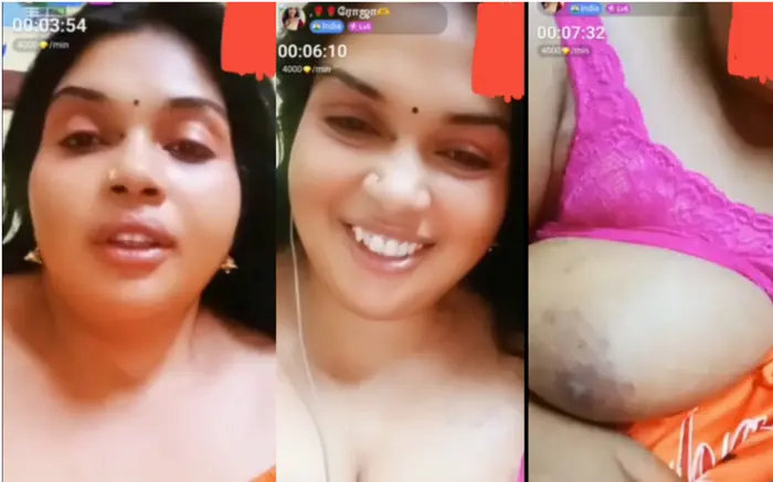 Tamil Gorgeous Hottie Roja Boobs Show Full Video